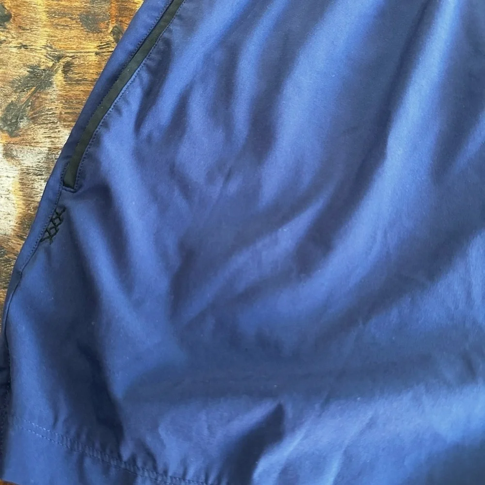 RHONE Men's Navy Blue shorts with Black‎ Waistband XL